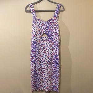 Top Shop Fun and Flirty Animal print dress